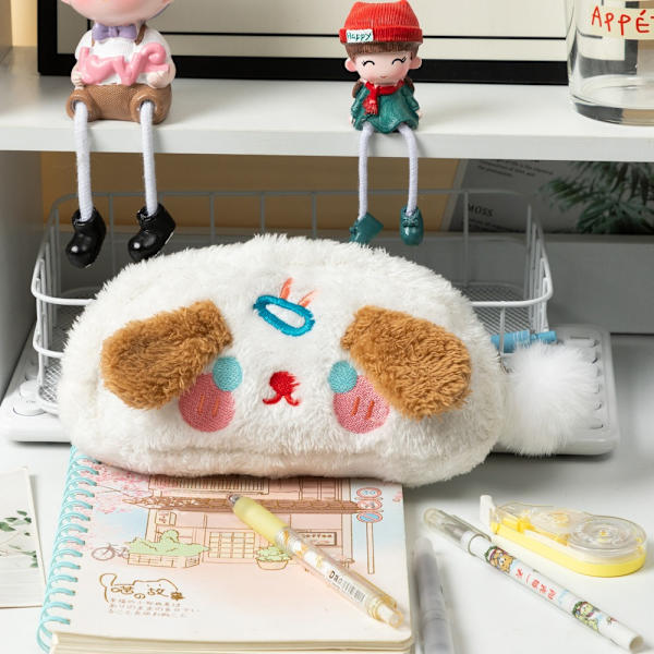 Plys blyantpose Pen Bag Papiretui 20x11x4.5cm