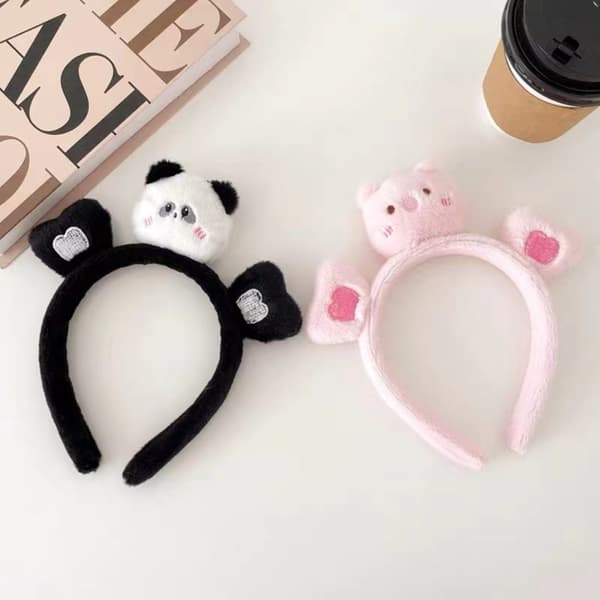 Panda Fylld Hårband Groda Hårband PANDA PANDA Panda