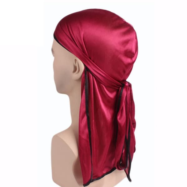 Silkeaktig Durag Kanting Sateng Durag 8 8 8