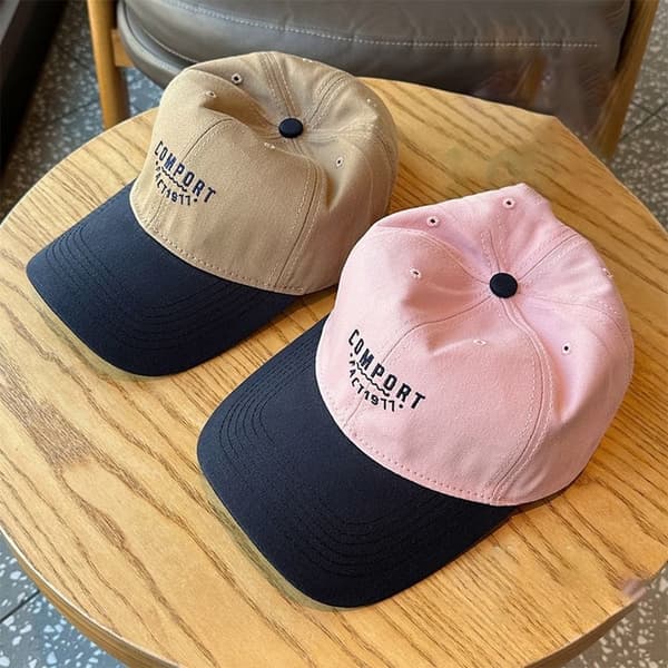 Bokstavsbroderad keps Unisex Baseballkepsar MÖRKBLÅ deep blue