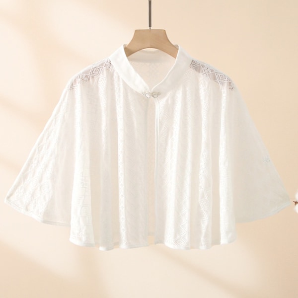 Rose Jacquard Polyesterihuivit Aurinkosuojahuivi APRICOT Apricot