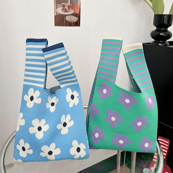 Knyte Håndleddsveske Tote Bag 05 05 05