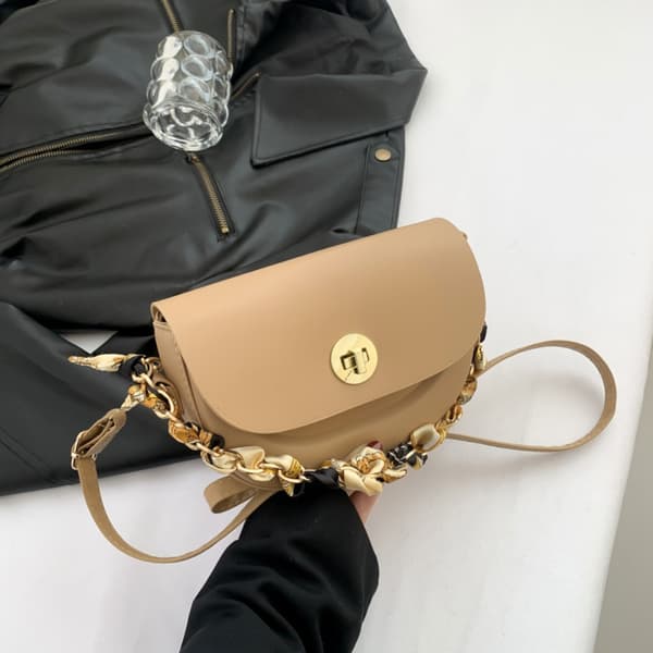 Skulderveske Underarmsveske KHAKI Khaki