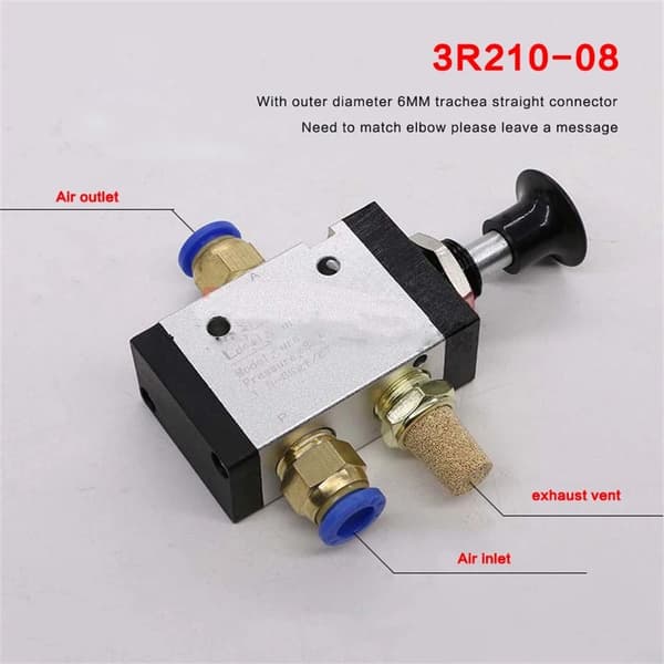 Solenoidiventtiili 3R210-08 Pneumaattinen