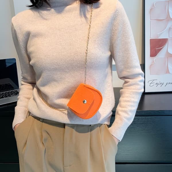 Mini Tasker Skuldertaske ORANGE orange