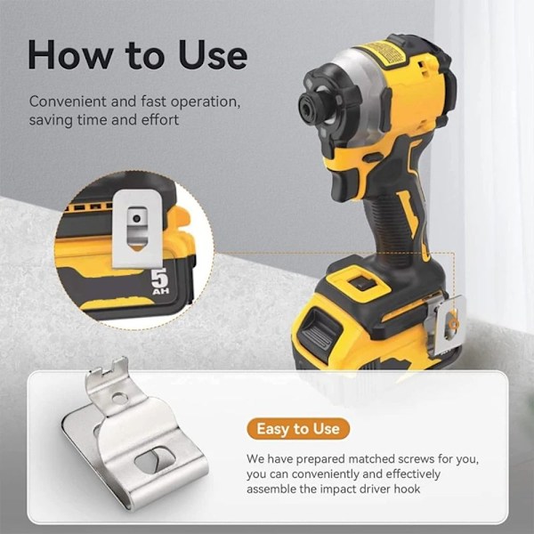 Drill Belteklips Belteklipskroker FOR DEWALT FOR DEWALT for Dewalt
