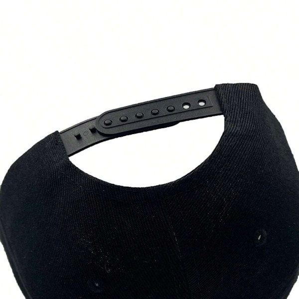 Baseball-lippis Snapback-hattu MUSTA black