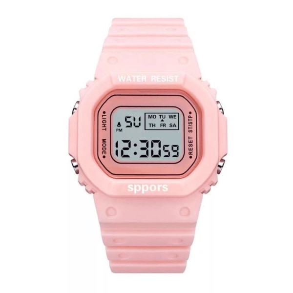 Silikon Jelly Watches Sport Electronic Watch ROSA pink