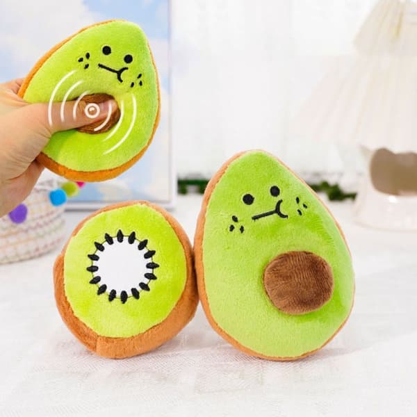 Hundelegetøj Kæledyrs Kastelegetøj REKTANGULÆR AVOCADO REKTANGULÆR Rectangular Avocado