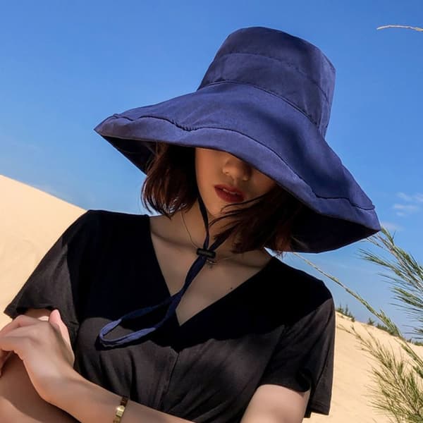 Bøllehat Strandkasket SORT Black