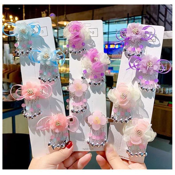Børn Sakura Hårnåle Tang Suit Hårklemme LILLA C C Purple C-C