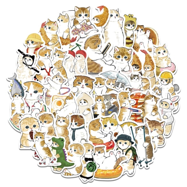 50 STK Hunde Kat Klistermærker Graffiti Klistermærke 50 STK8 8 50pcs8