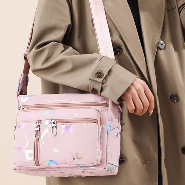 Axelväska för kvinnor Mode Messenger Väskor SVART black