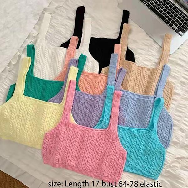 Strappy Tank Tops Hottie Sling GRØNN GREEN
