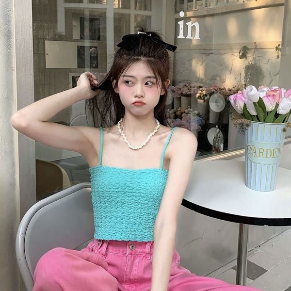 Camisole Ermeløs vest ROSA pink