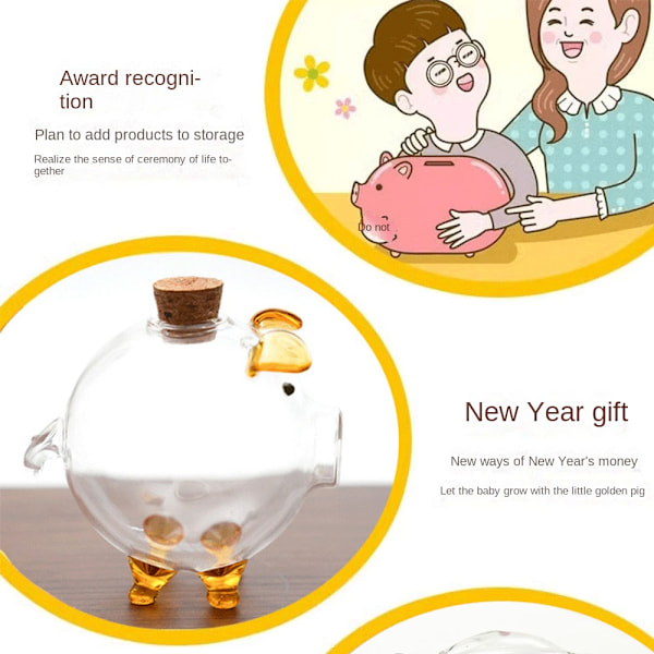 Piggy Bank Storage Bottl 2 2 2