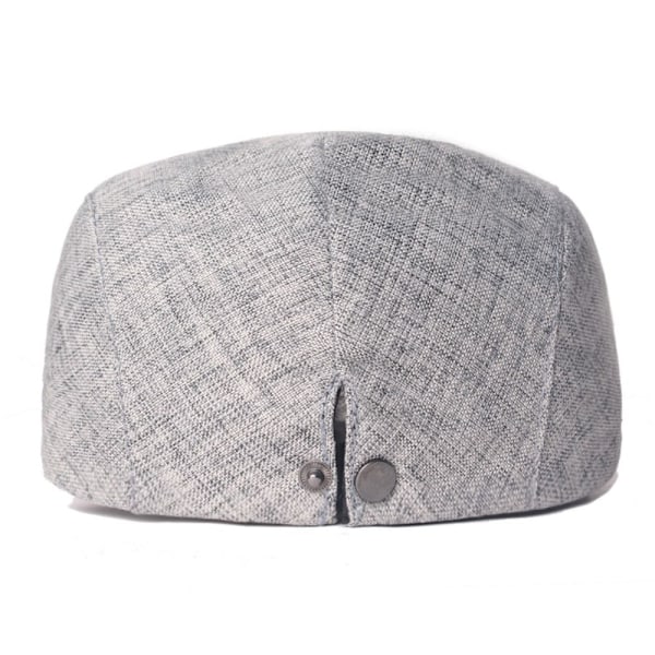 Basker Flat Cap för män KAFFE Coffee