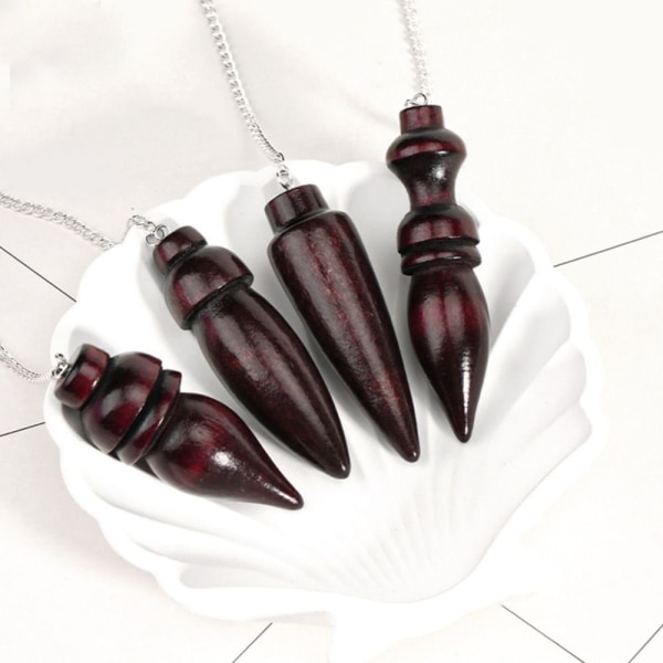 Luonnollinen puinen heiluri Reiki heiluririipus B-7 CHAKRA KETJU B-7 Chakra Chain
