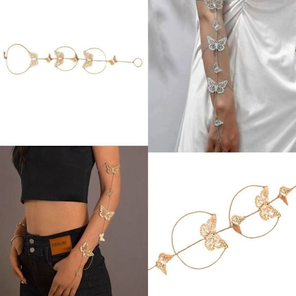 Butterfly Arm Chain Tofs Arm Chain SILVER silver