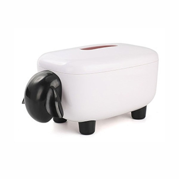 Tissue Box Papir Håndklæde Box SORT Black