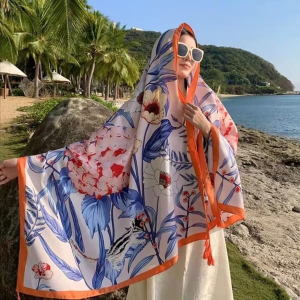 Strandslag Bikini Sjal 7 7 7