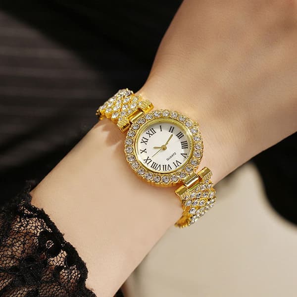 Damklocka Kvarts Armbandsur SILVER Silver