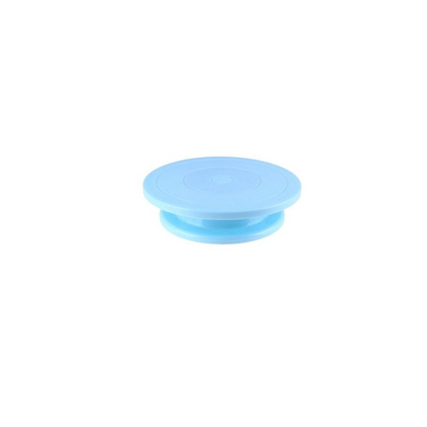 Cake Rotary Bord Mini Fondant Cake Turntable BLÅ blue