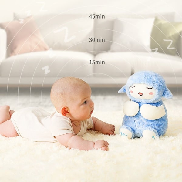 Plysj Slumber Otter Toy Beroligende Sleeping Otter Toy 07 07