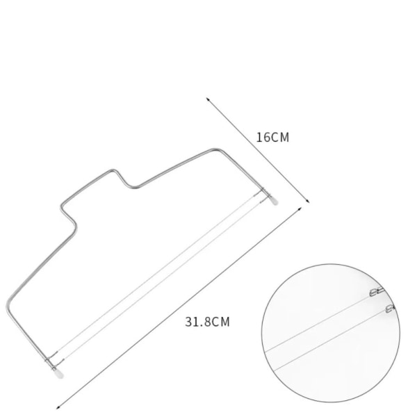 Cake Divider Skive Layerer LDOUBLE LINE DOBLE LINE LDouble Line