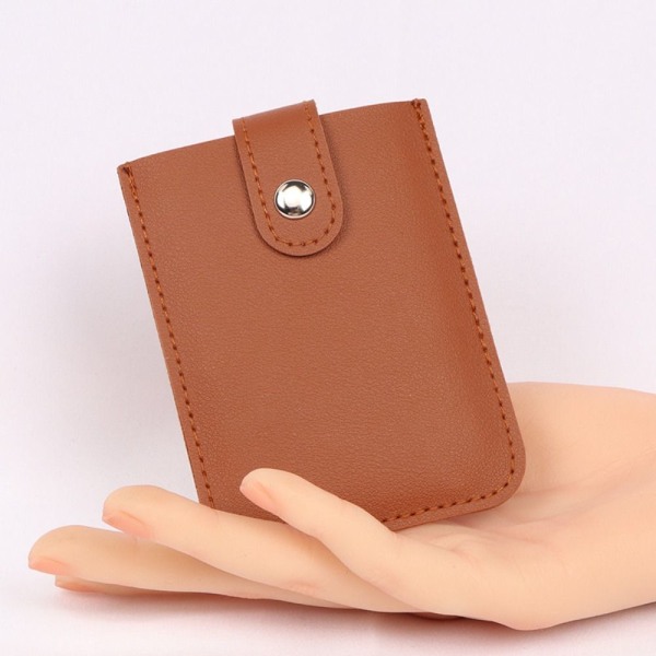 Minikort lommebok ID-kortholder BRUN Brown