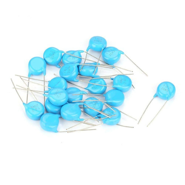 Keramisk kondensatorsæt 20KV 1nF 20STK 20STK 20pcs