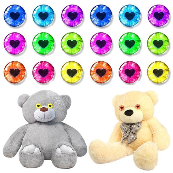 20st/10 par Eyes Crafts Eyes Puppet Crystal Eyes 15MM 15MM 15mm