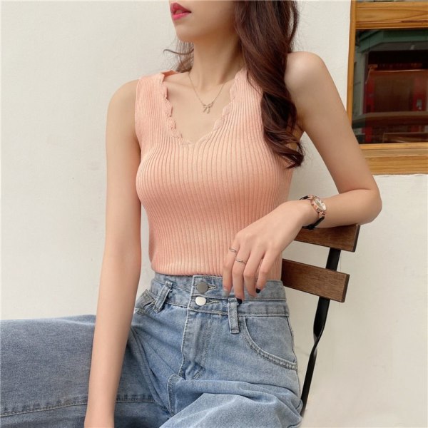 Linne Crop Top APRIKOS Apricot