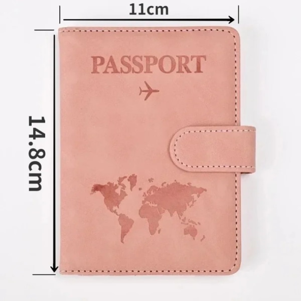Passplånbok Passfodral COVER red