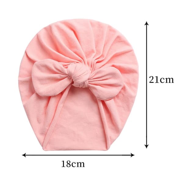 Nyfödd Mössa Turban Mössa RÖD red