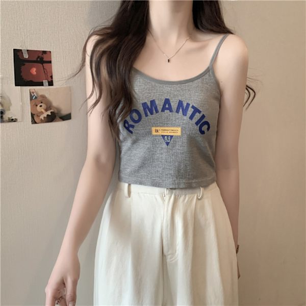 Sexy Sweet Vest Fashion Summer Camisole MUSTA Black