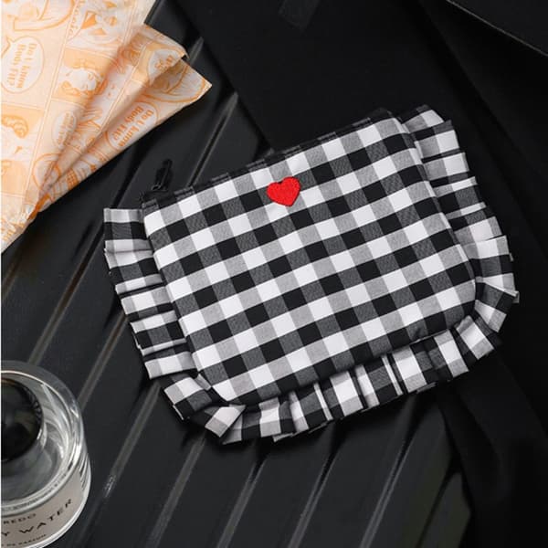 Plaid Kosmetiktasker Makeuptaske M M M