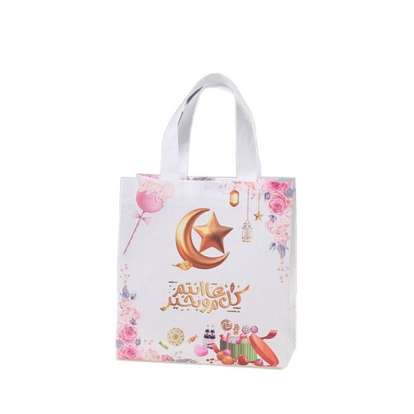 4 stk Eid Mubarak gavepose Candy Cookie Bag STIL 4 STIL 4 Style 4