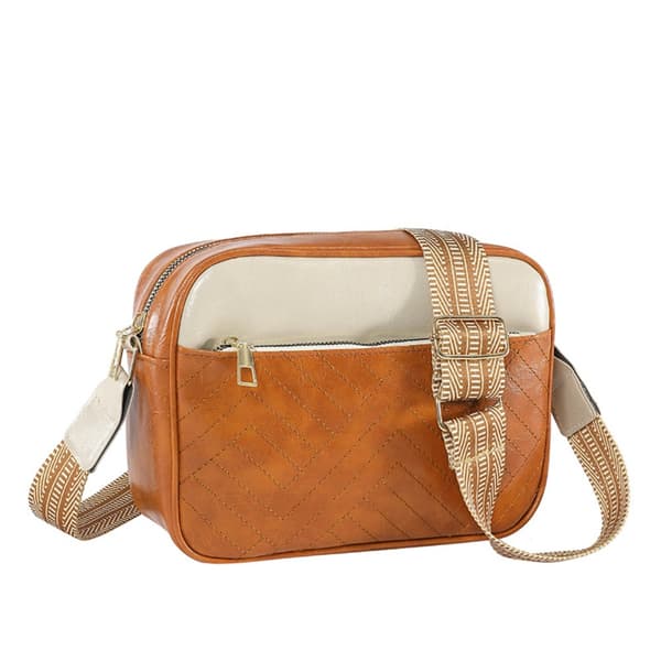 Skulderveske Messenger Bag BRUN BRUN Brown