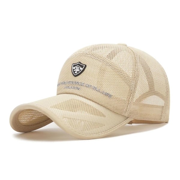 Baseball Cap Trucker Hat BEIGE beige