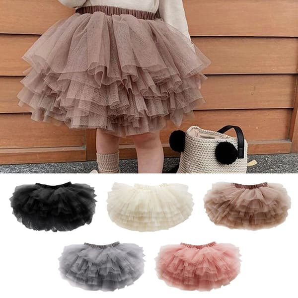 Tutu sommernederdele Tyldprinsessenederdele SORT 90CM black 90cm