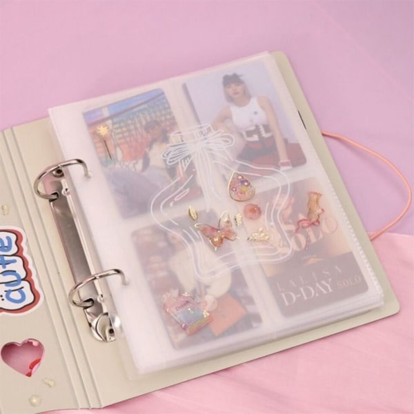 Fotokort Binder Foto Saml PINK pink