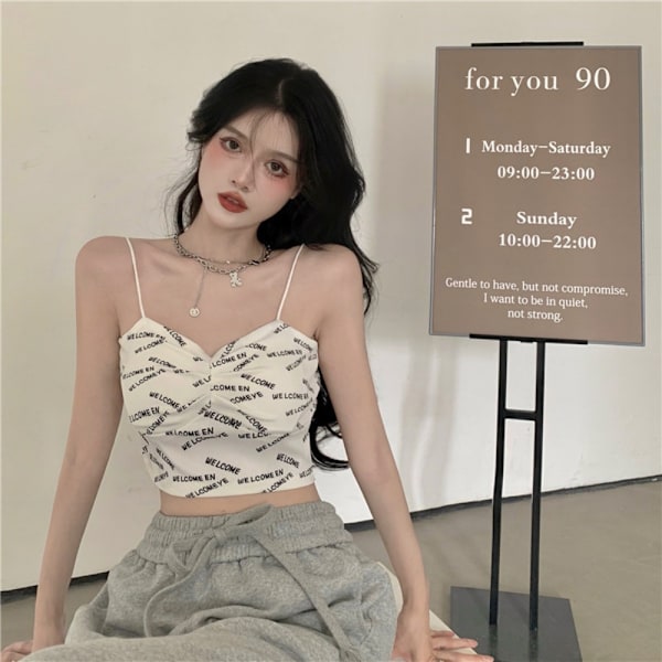 Camisole liivi VALKOINEN White