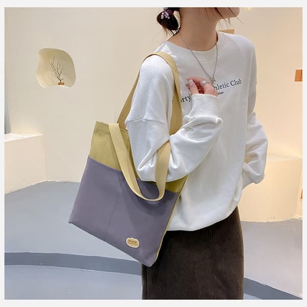 Canvas Sling Bag Handväska KHAKI khaki