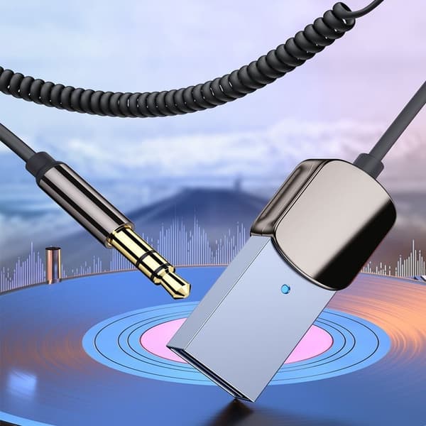 Aux Bluetooth Adapter Trådløs Adapter Kabel Dongle USB