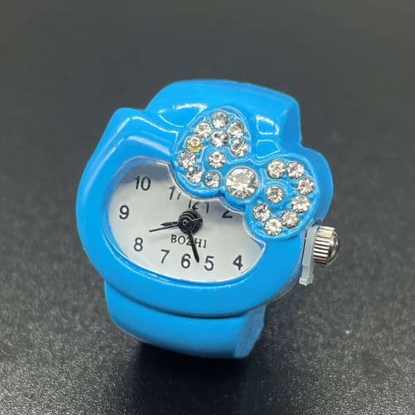 Klockring Kt Kattring BLÅ blue