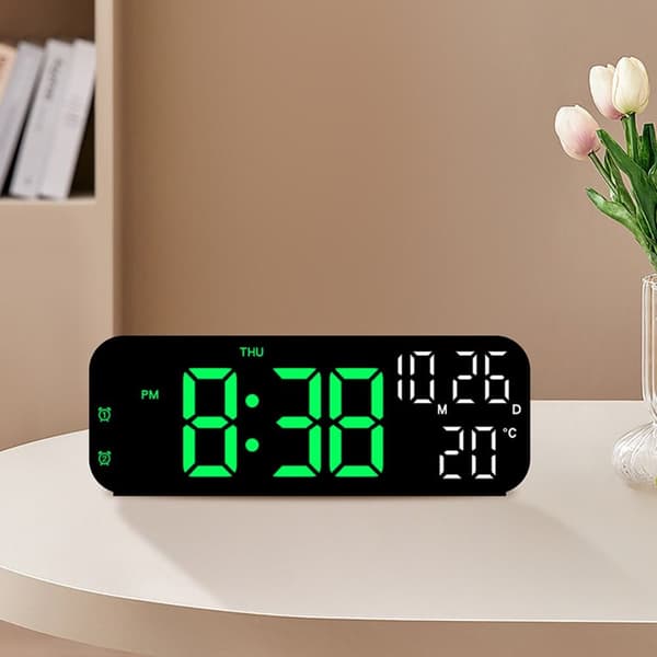 Elektronisk klokke Digitale LED-klokker 4 4 4