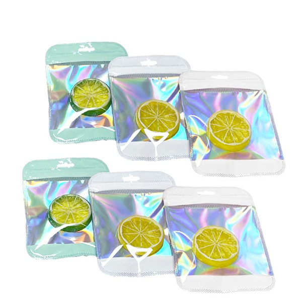 100 stk/pose Selvforseglende poser Emballagepose HVID 10,5X15 CM white 10.5x15 cm