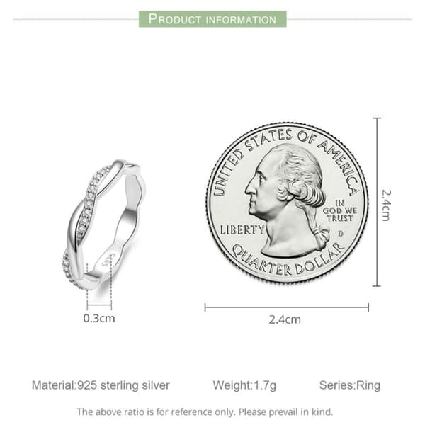 Fingerring Bred Kant Ringe SØLV 9 silver 9