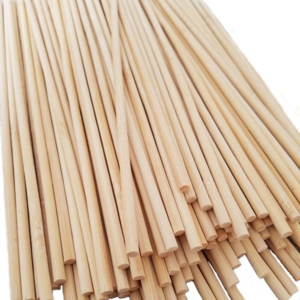 25st Hardwood Dowel Stavar Träpinnar Trä Doweling Stavar 25Pcs